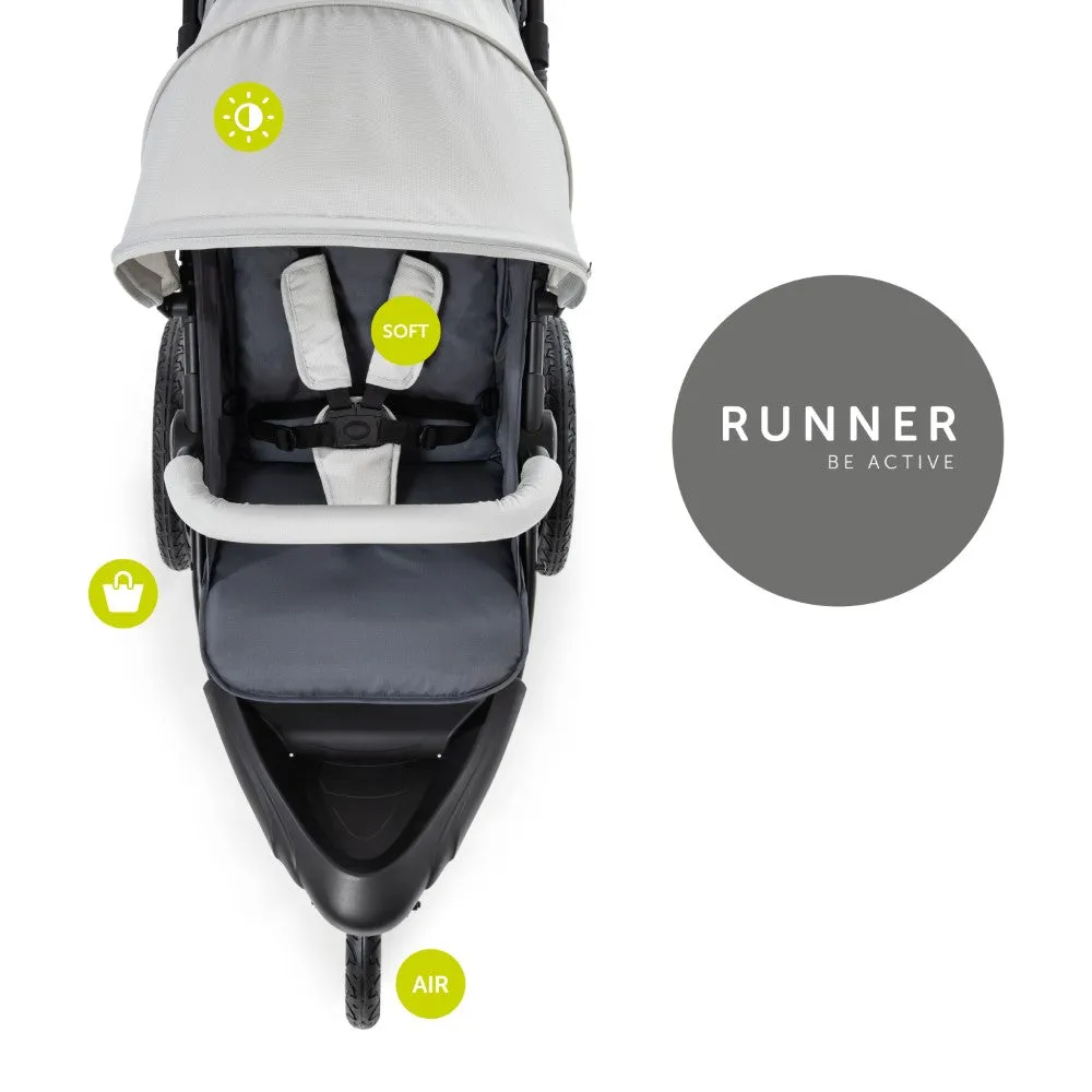 Hauck Runner Stroller (Silver Grey)