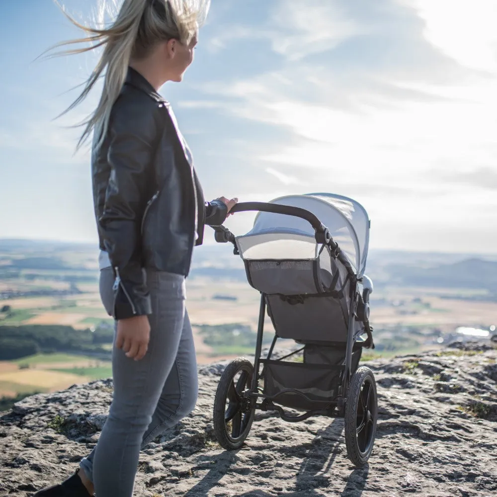 Hauck Runner Stroller (Silver Grey)