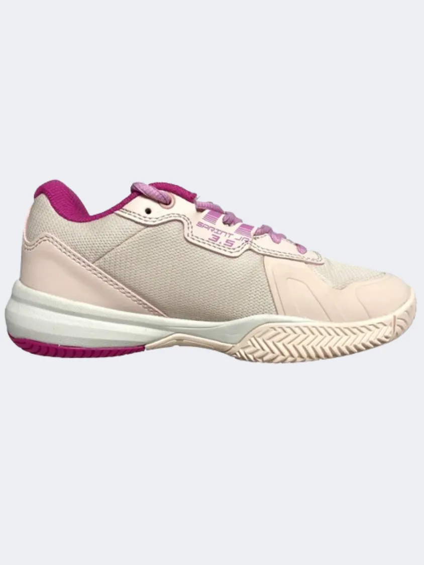 Head Sprint Kids Tennis Shoes Rose Purple