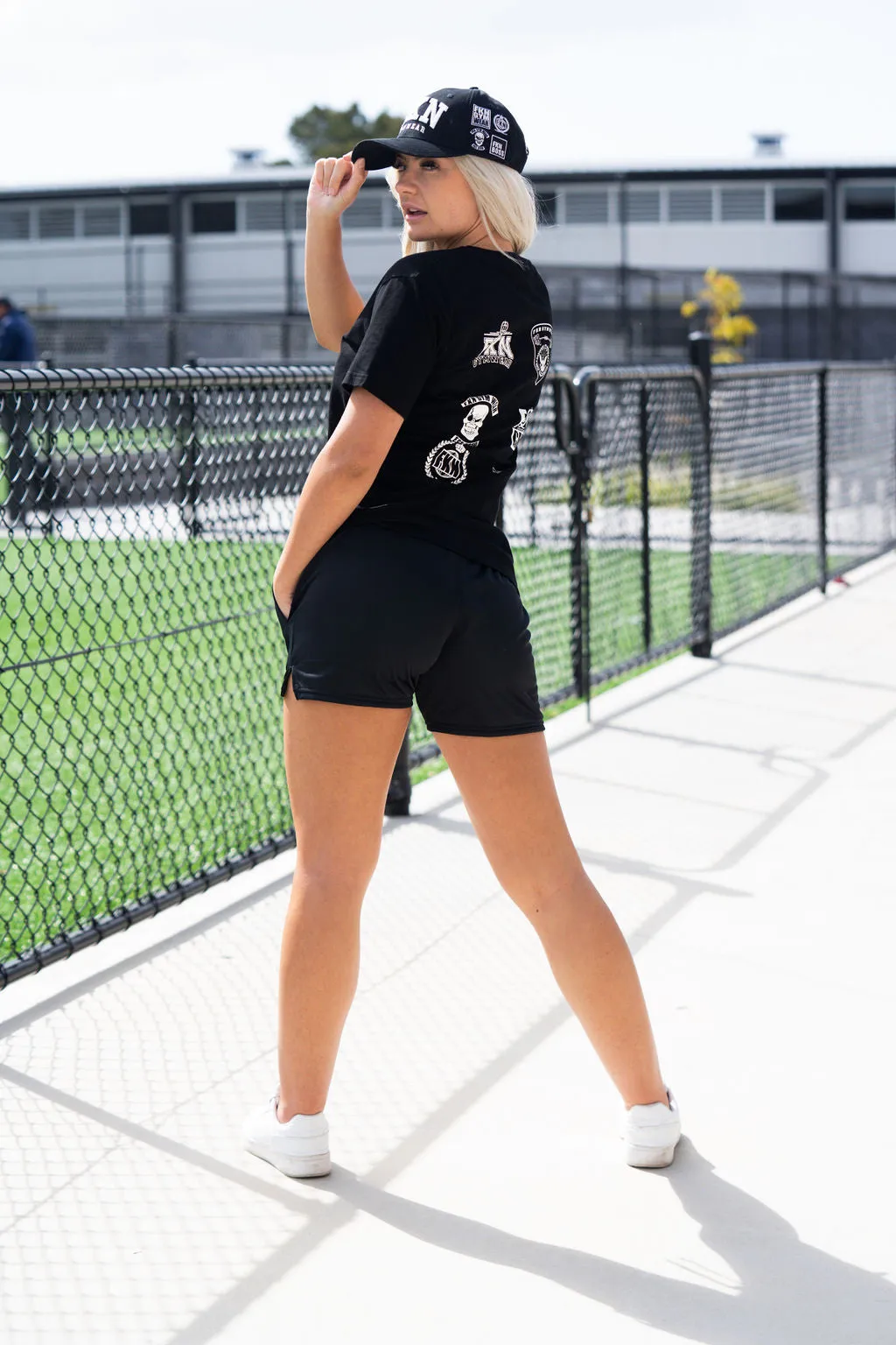 Heist | Women's Gym T-Shirt | Black