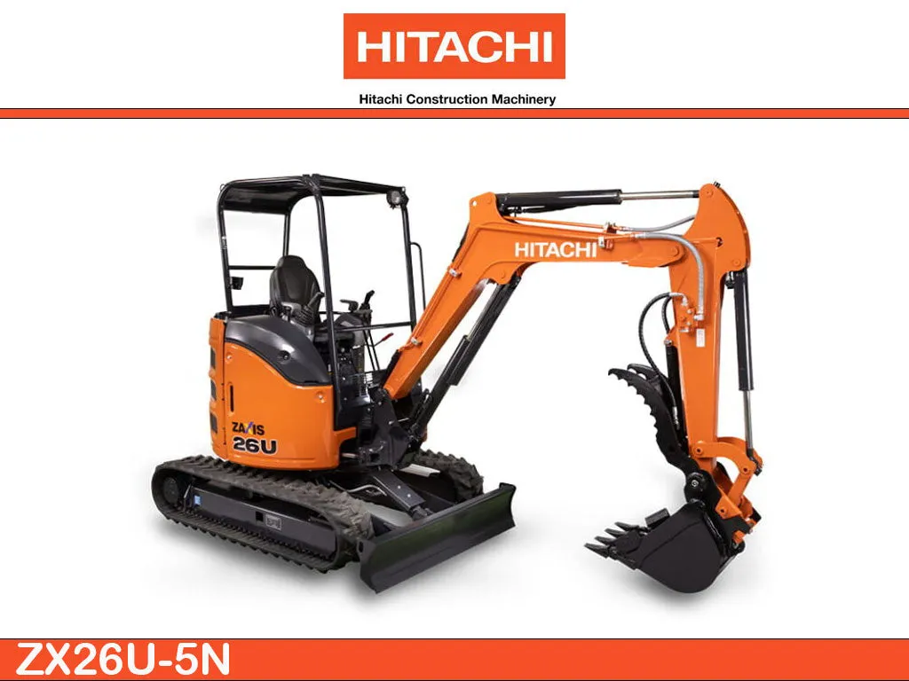 HITACHI ZX26U-5N Excavator