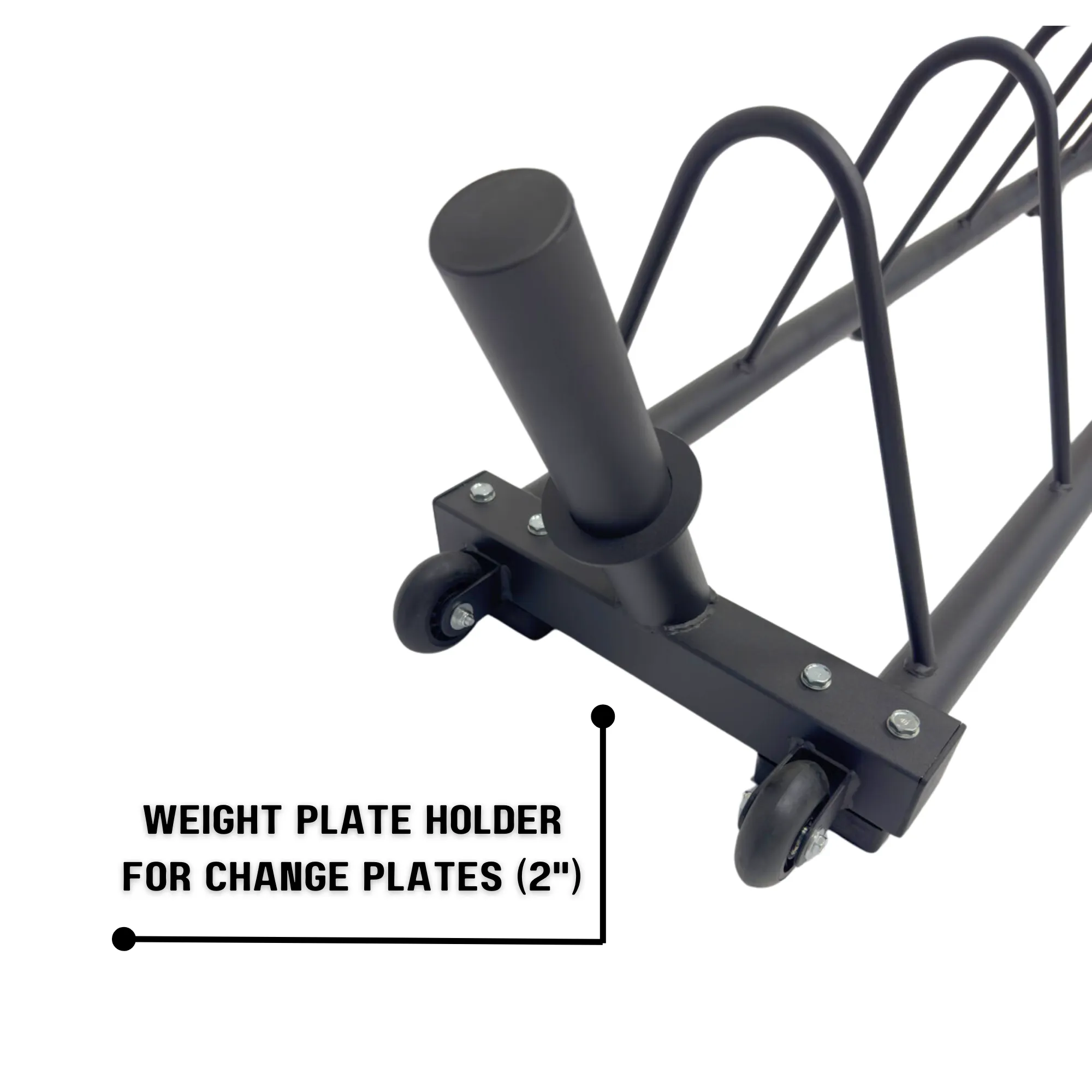 HulkFit Horizontal Plate Storage w/ Wheels