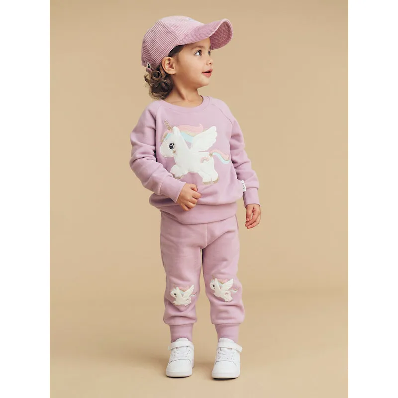 Huxbaby Magical Unicorn Retro Track Pant - Fleece