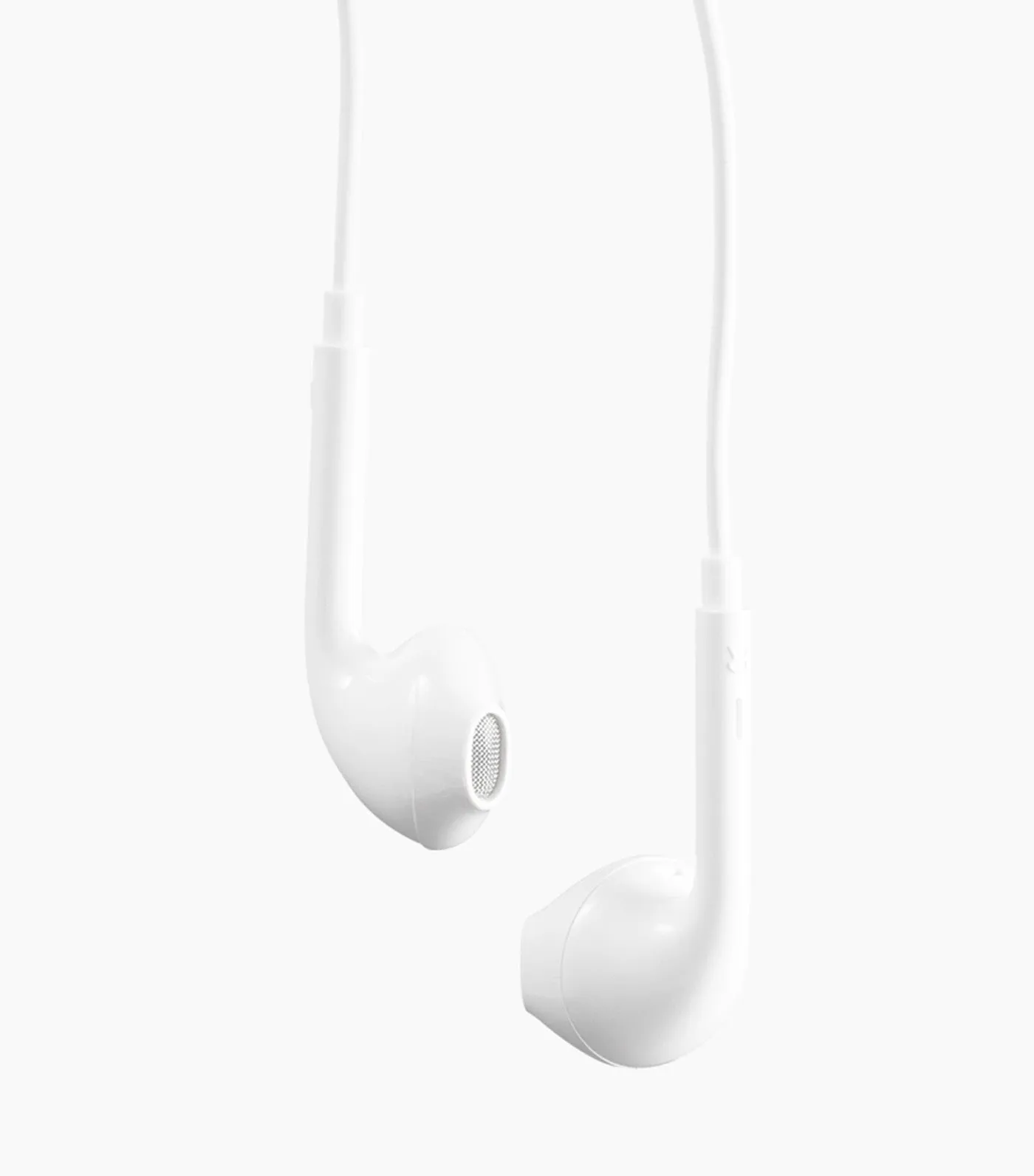 In-Ear Headphones with Mic White