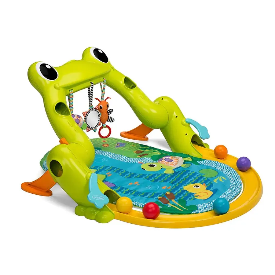 Infantino Great Leaps Infant Gym And Ball Roller Coaster