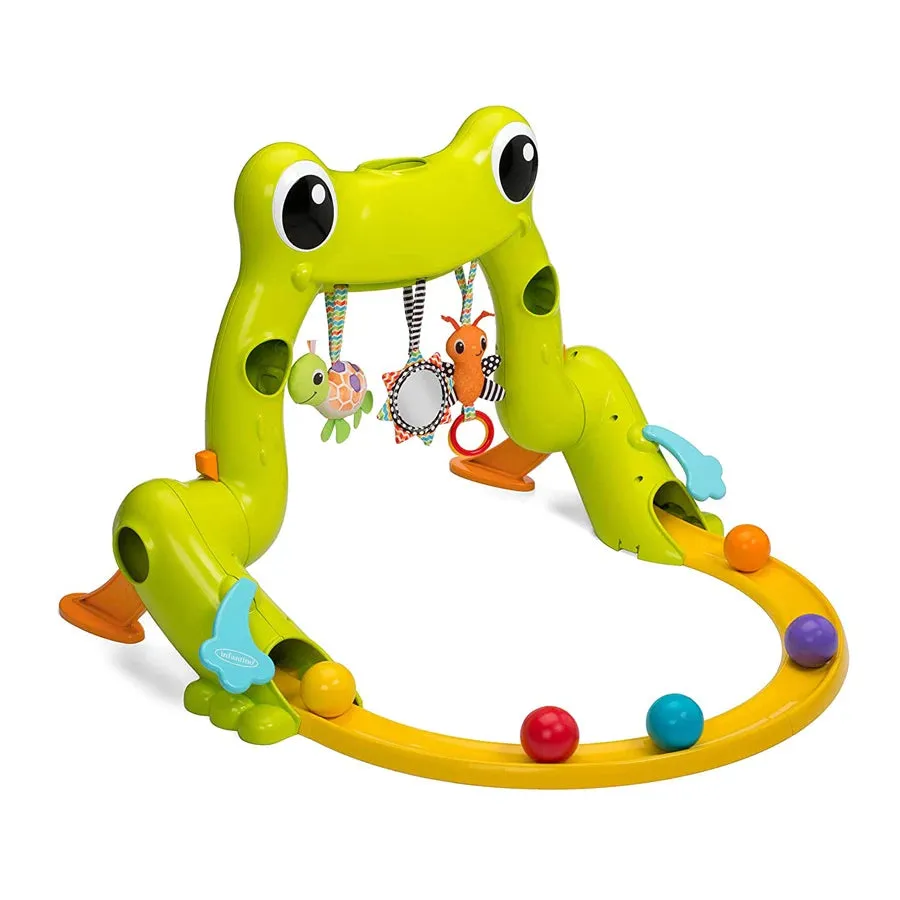 Infantino Great Leaps Infant Gym And Ball Roller Coaster