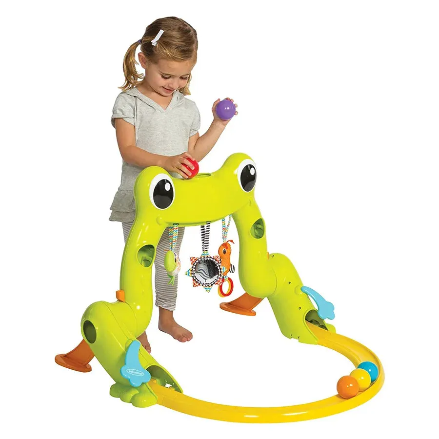 Infantino Great Leaps Infant Gym And Ball Roller Coaster