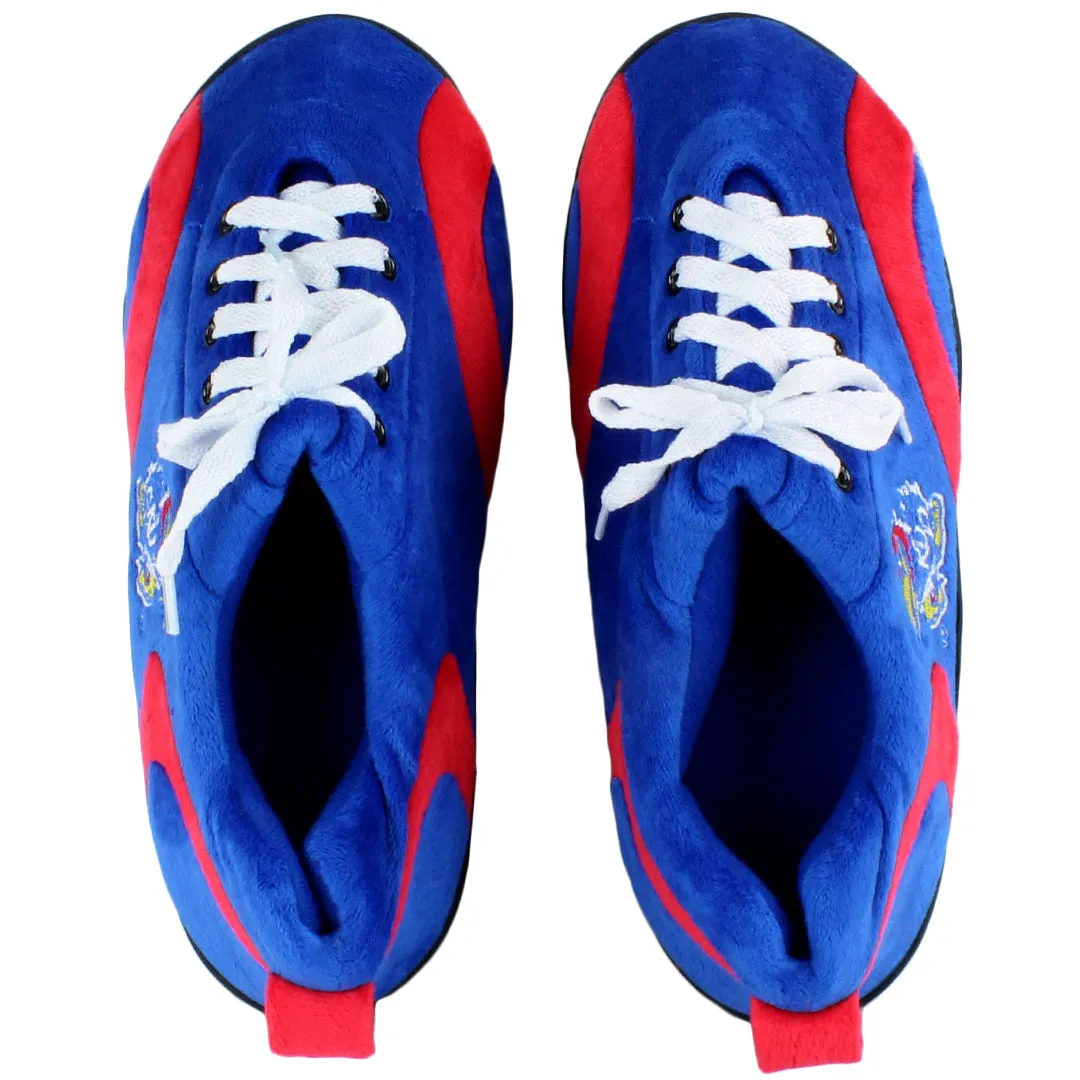 Kansas Jayhawks All Around Rubber Soled Slippers