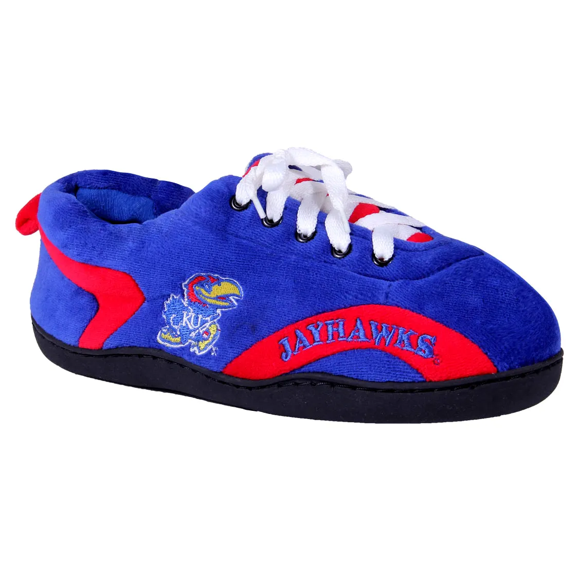 Kansas Jayhawks All Around Rubber Soled Slippers