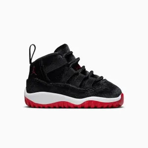 Kid's Air Jordan 11 Retro "Bred Velvet" Toddler