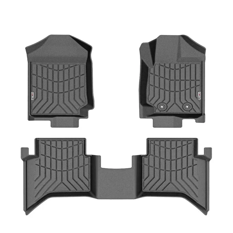 Kiwi Master 3D TPE Car Floor Mats For Ford Ranger Wildtrak Raptor | 2011 - 2022