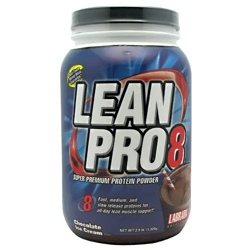 Labrada Lean Pro8-Chocolate Ice Cream 2.9 lbs Powder