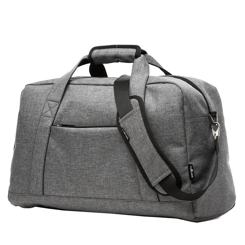 Large capacity wet and dry gym bag