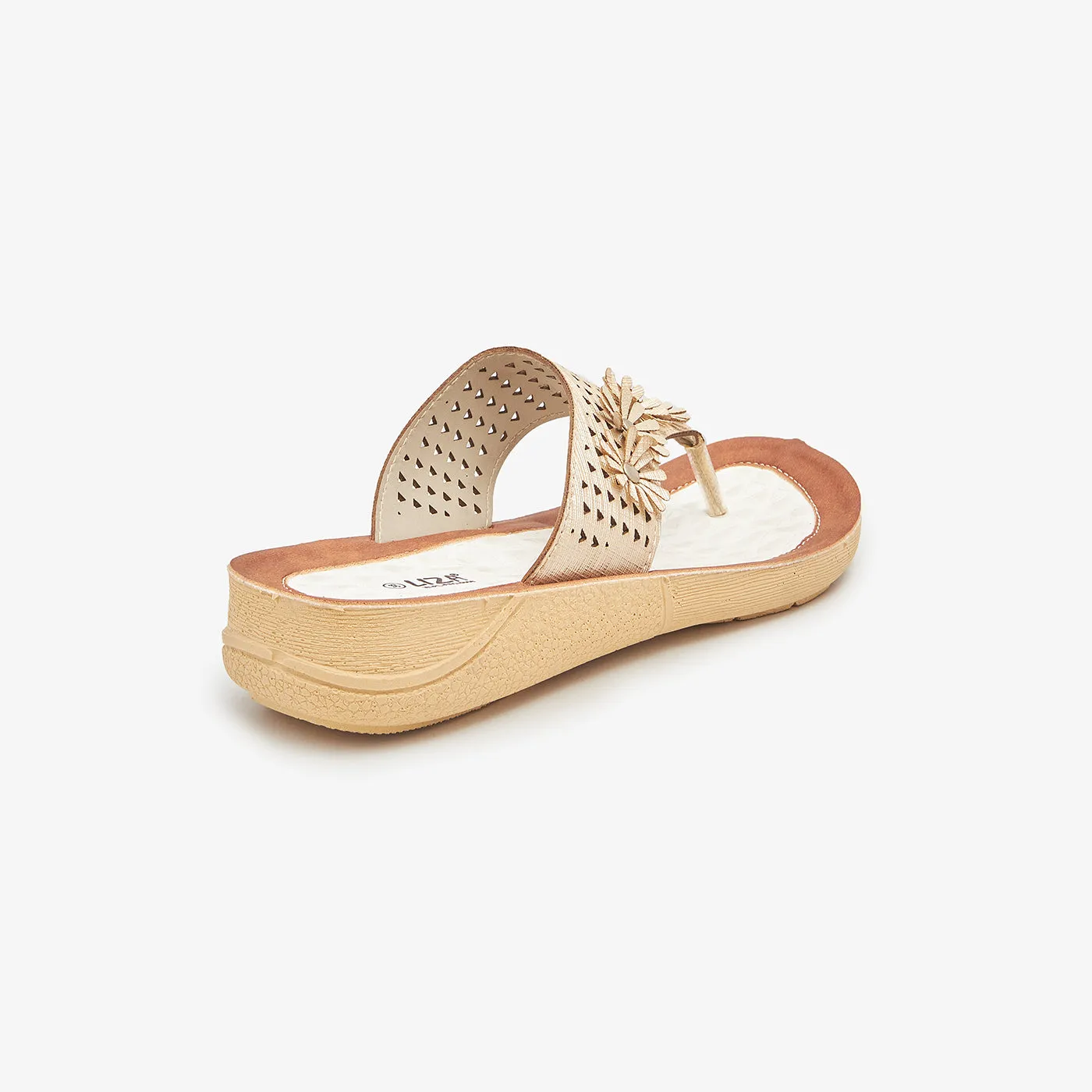 Laser Cut Women Chappals