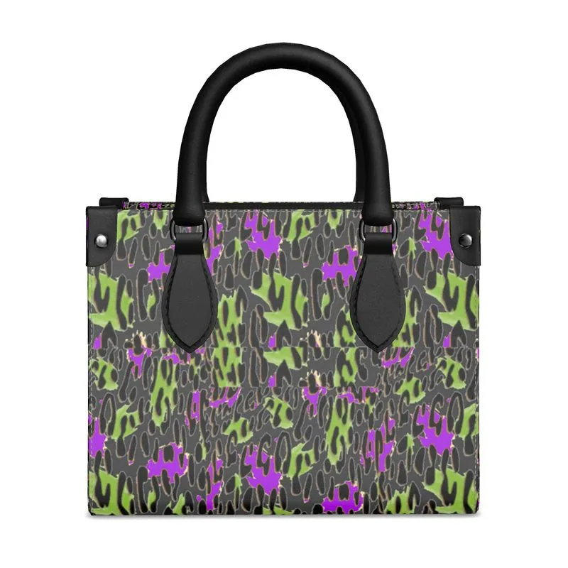 Leopard Splash Grundge Mini Bonchurch Shopper Bag