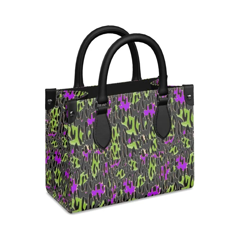 Leopard Splash Grundge Mini Bonchurch Shopper Bag