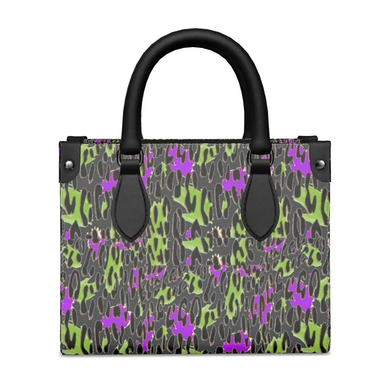 Leopard Splash Grundge Mini Bonchurch Shopper Bag