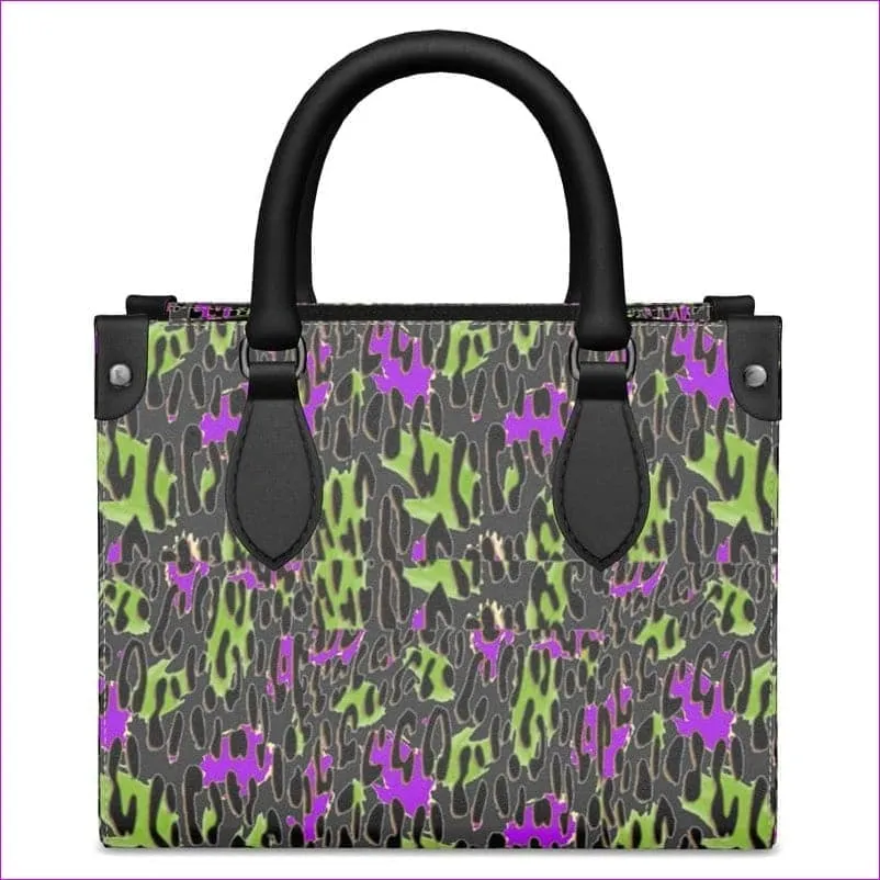 Leopard Splash Grundge Mini Bonchurch Shopper Bag