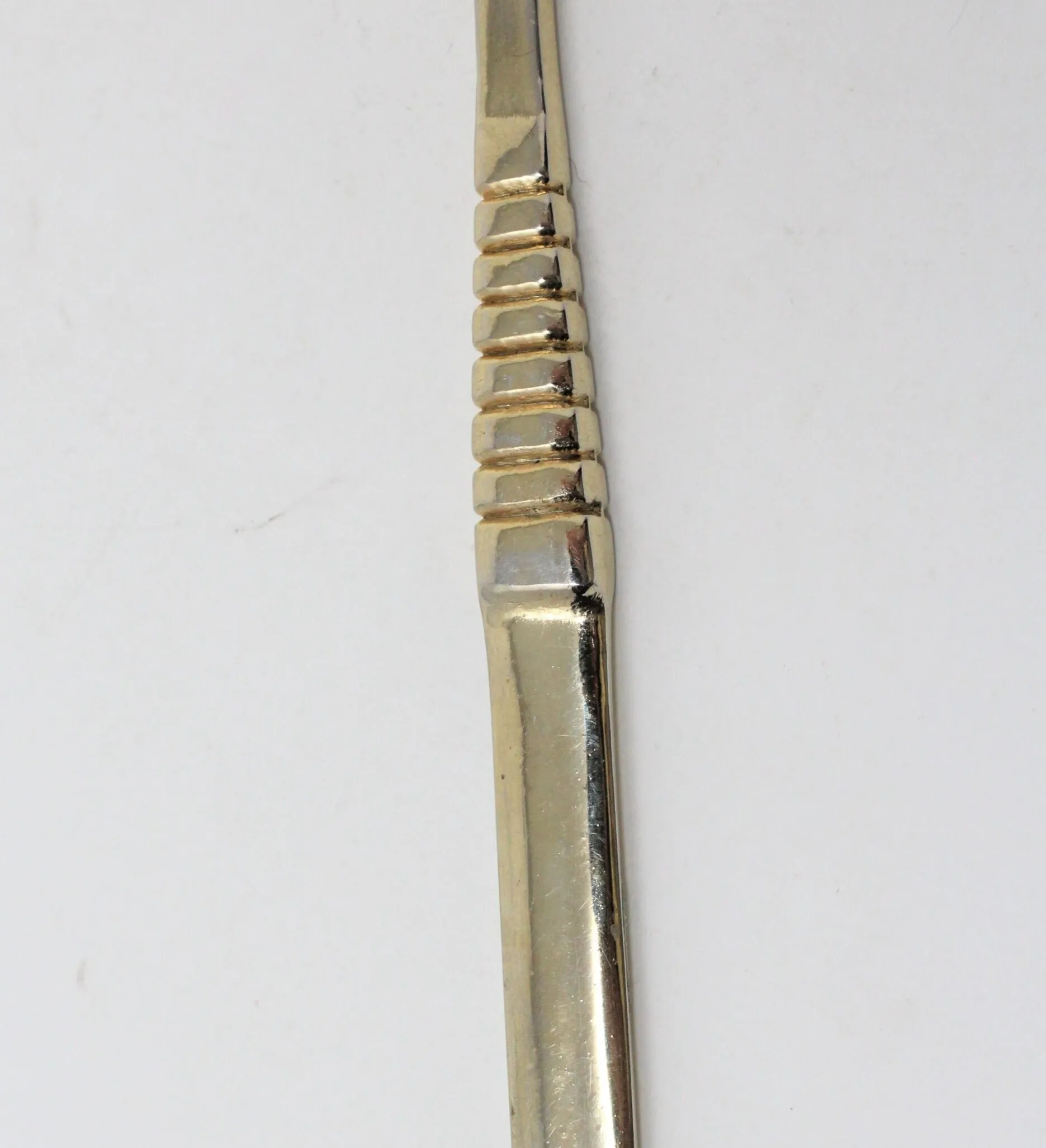 Letter Opener, Brass Plated Tennis Racket