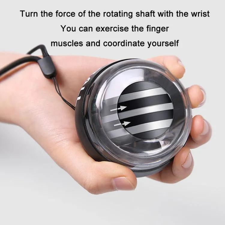 Magnetic Wrist Ball Gyro Training Decompression Fitness Device, Color: Black