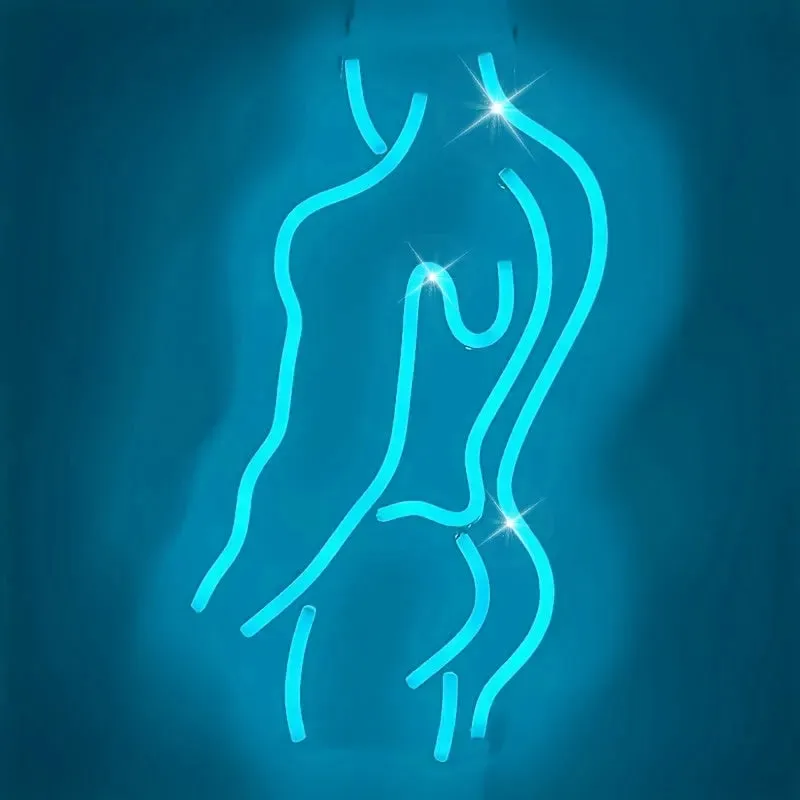 Man Body Neon Gym Sign