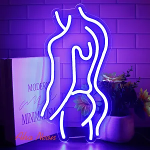 Man Body Neon Gym Sign