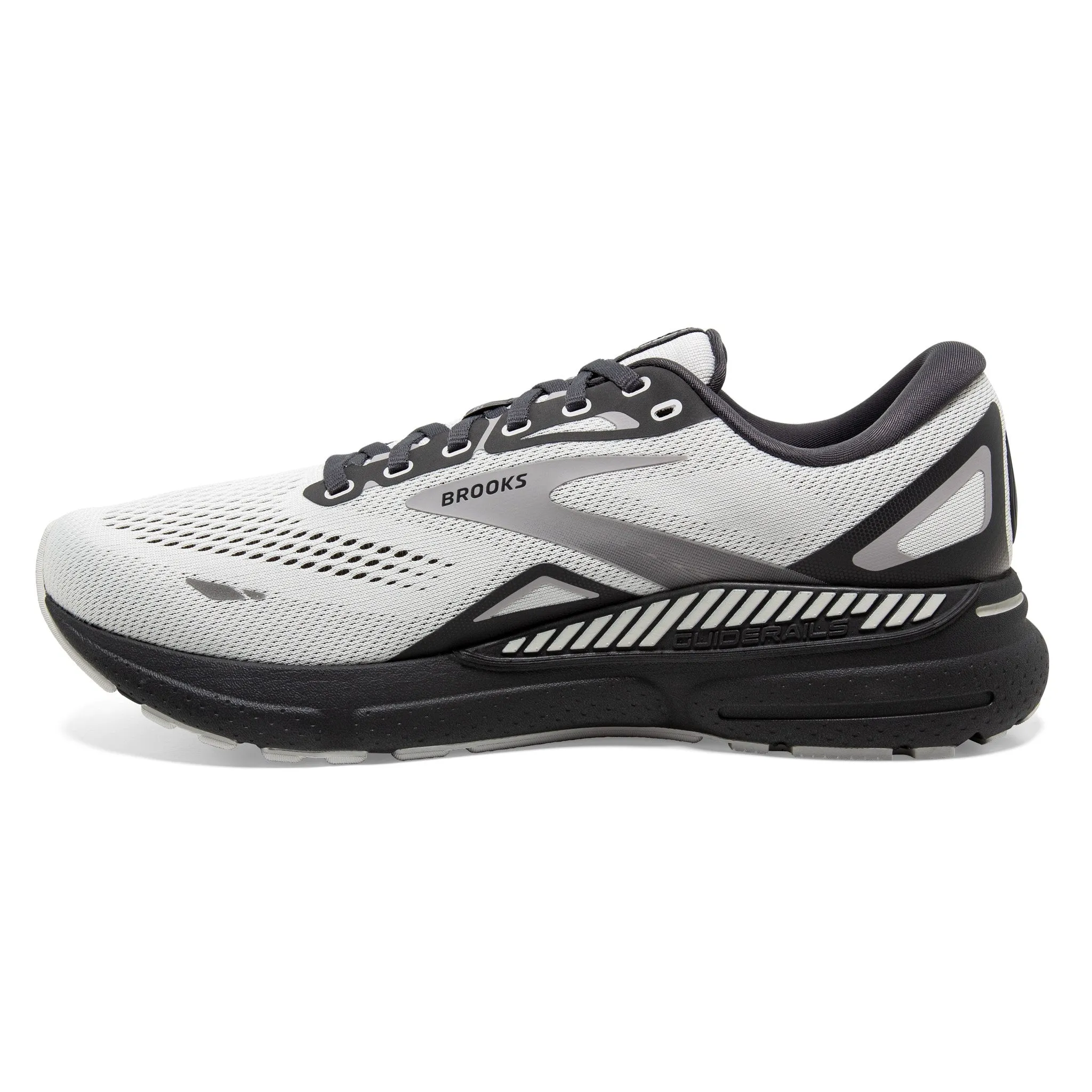 Men's Brooks Adrenaline GTS 23 Running Shoe in Oyster/Ebony/Alloy