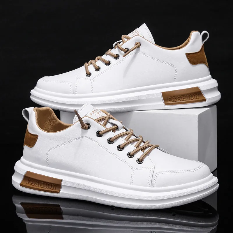 Men's casual leather shoes