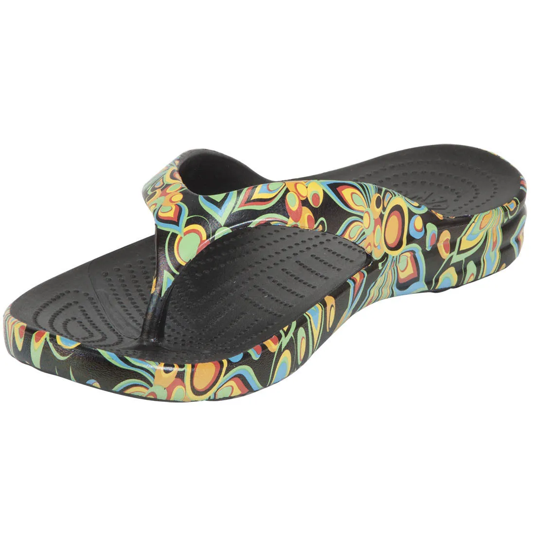 Men's Loudmouth Flip Flops - Shagadelic Black