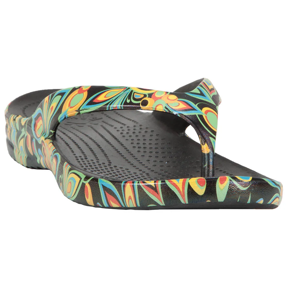 Men's Loudmouth Flip Flops - Shagadelic Black