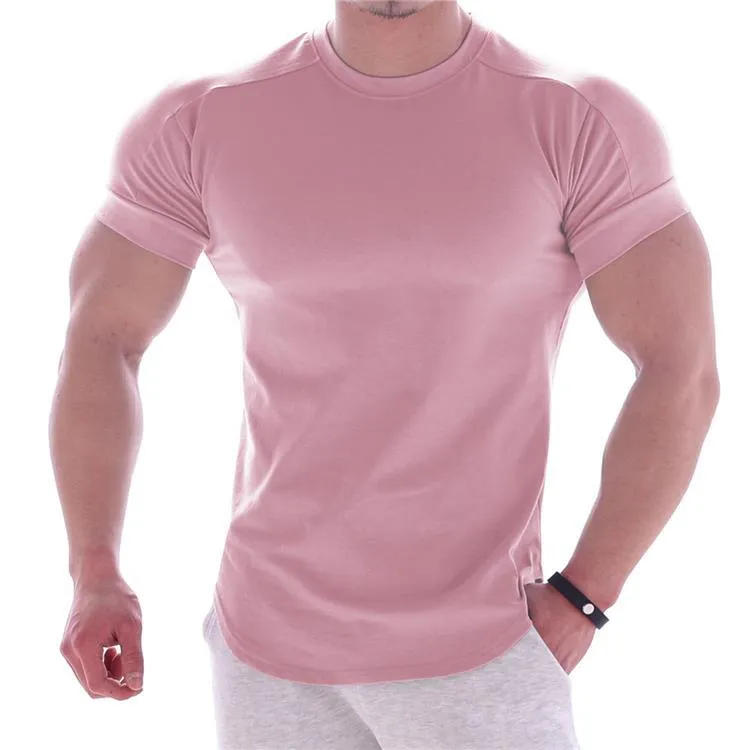 Men's Muscle Fit Cotton Stretch T-Shirt