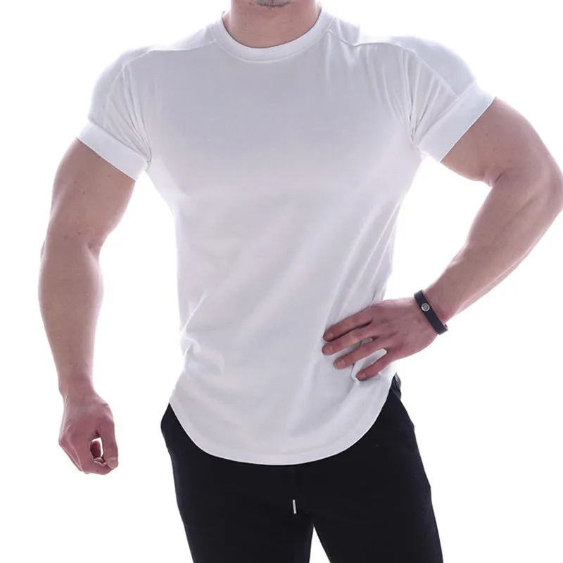 Men's Muscle Fit Cotton Stretch T-Shirt