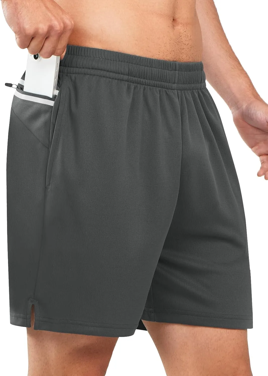 Men's Running Shorts 5 inch Workout Gym Athletic Tennis Shorts