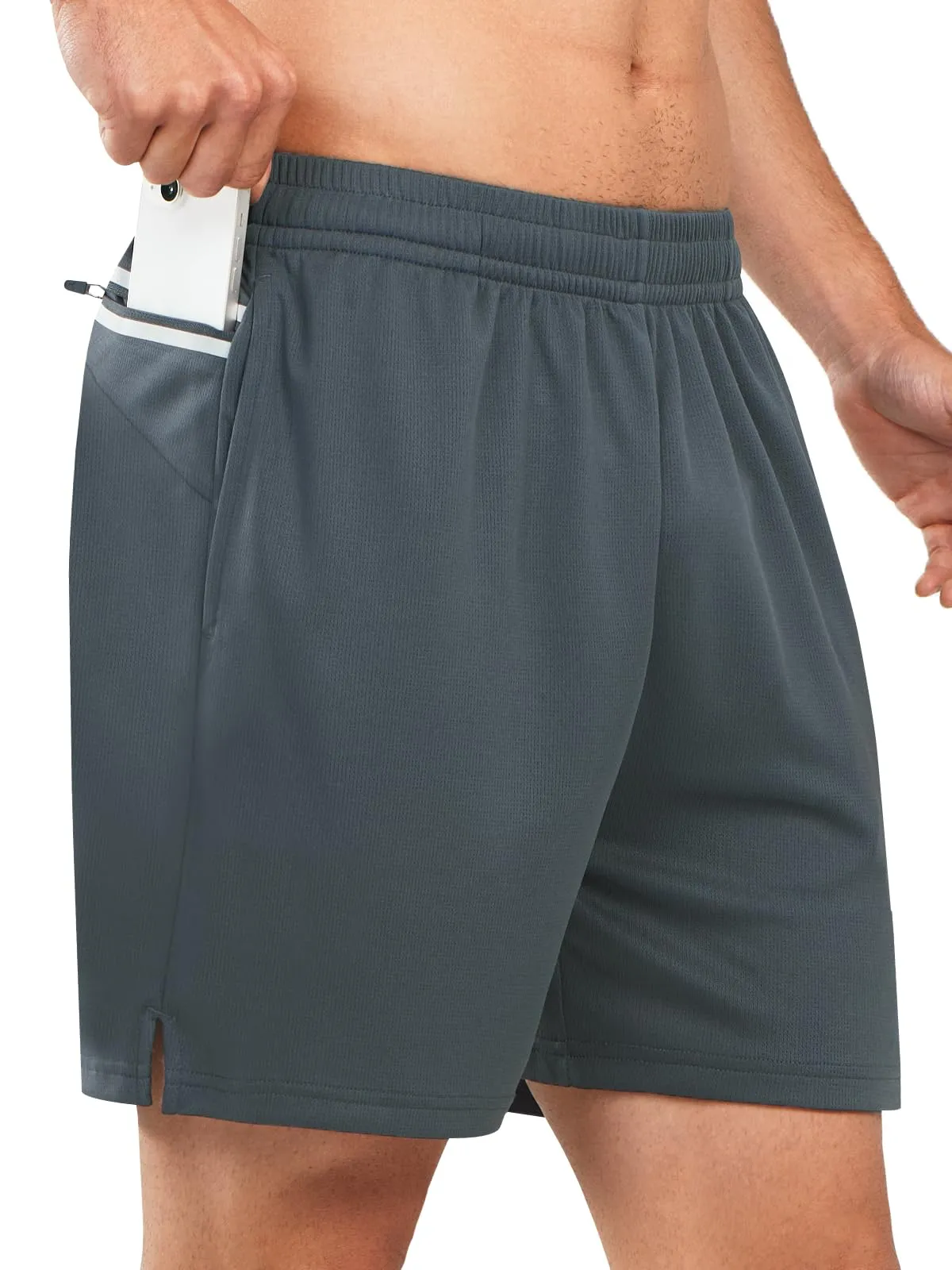 Men's Running Shorts 5 inch Workout Gym Athletic Tennis Shorts