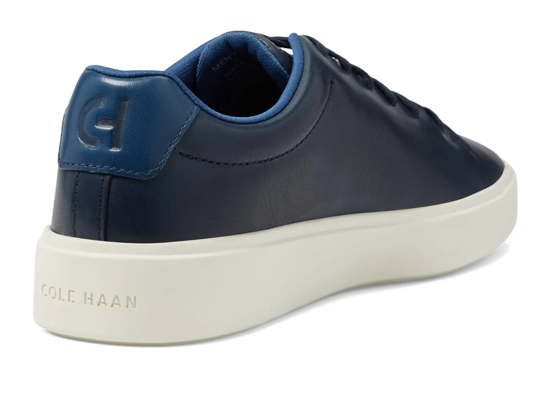 Men's Shoes Cole Haan GRAND CROSSCOURT TRAVELER Leather Sneaker C37174 NAVY