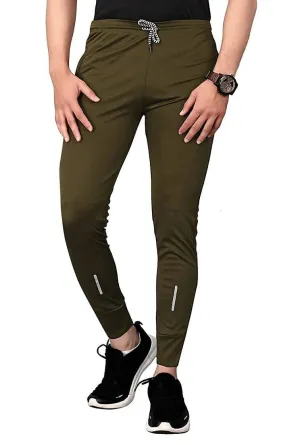 Men's Ultra Army Green Tapered fit Track Pant