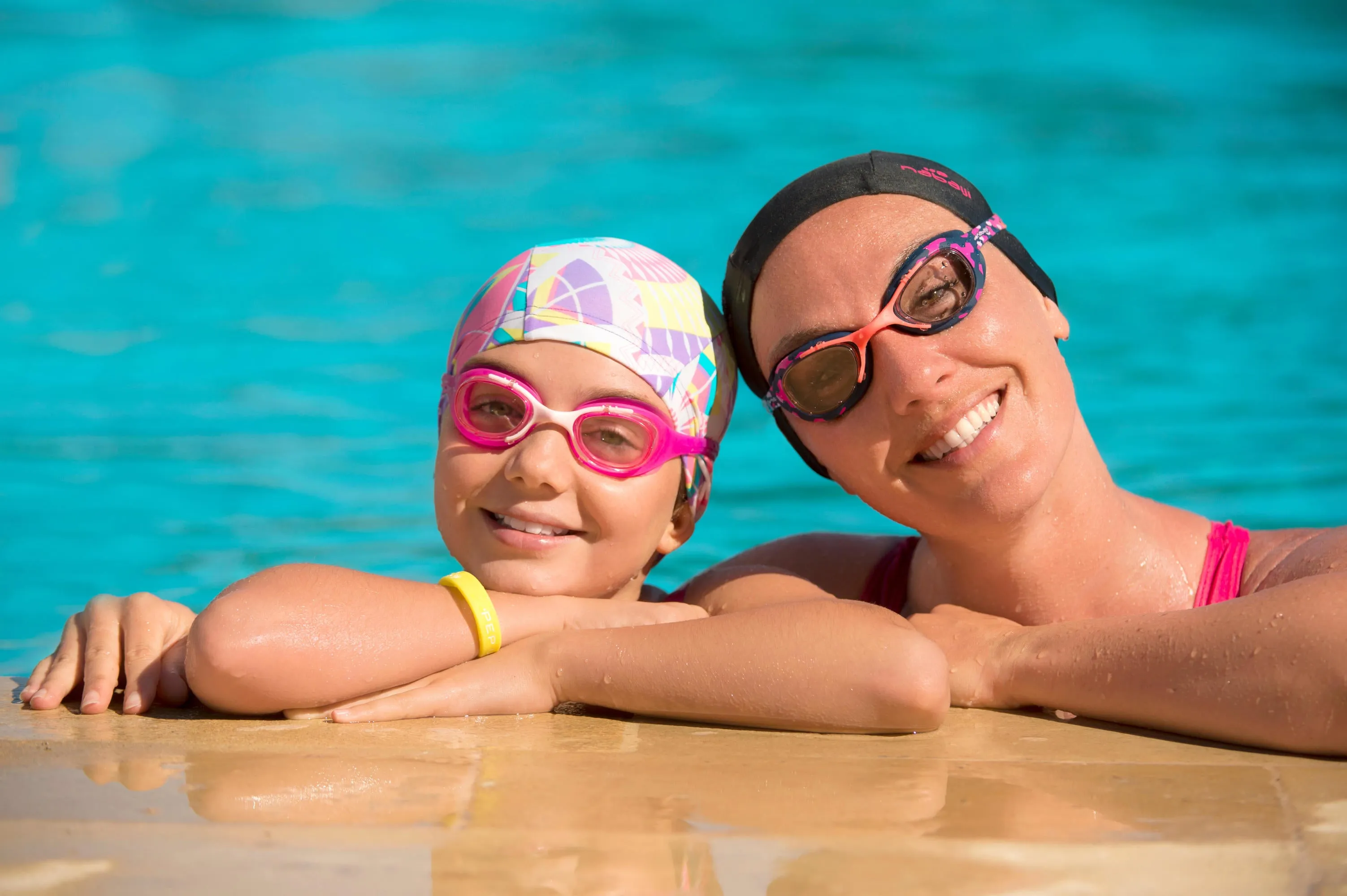 Nabaiji Baby Mesh Swim Cap