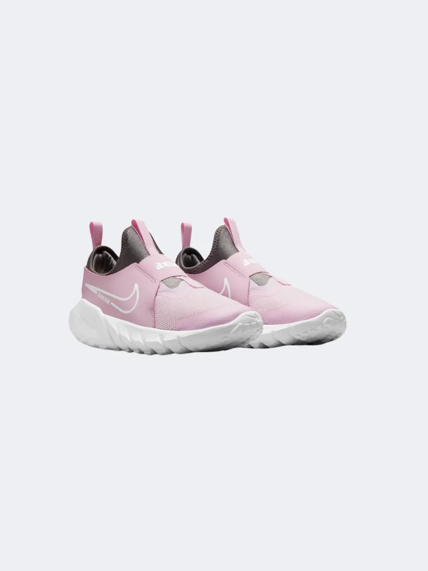 Nike Flex Runner 2 Gs-Girls Running Shoes Pink/Pewter/White