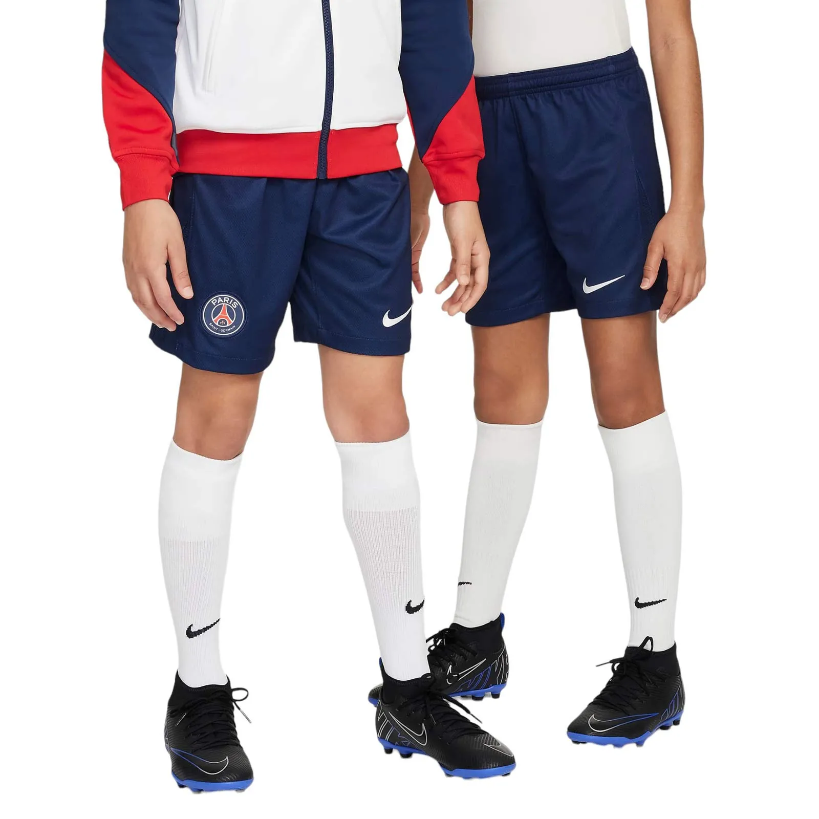 Nike Paris Saint-Germain 2024/25 Stadium Home Dri-FIT Soccer Replica Kids Shorts