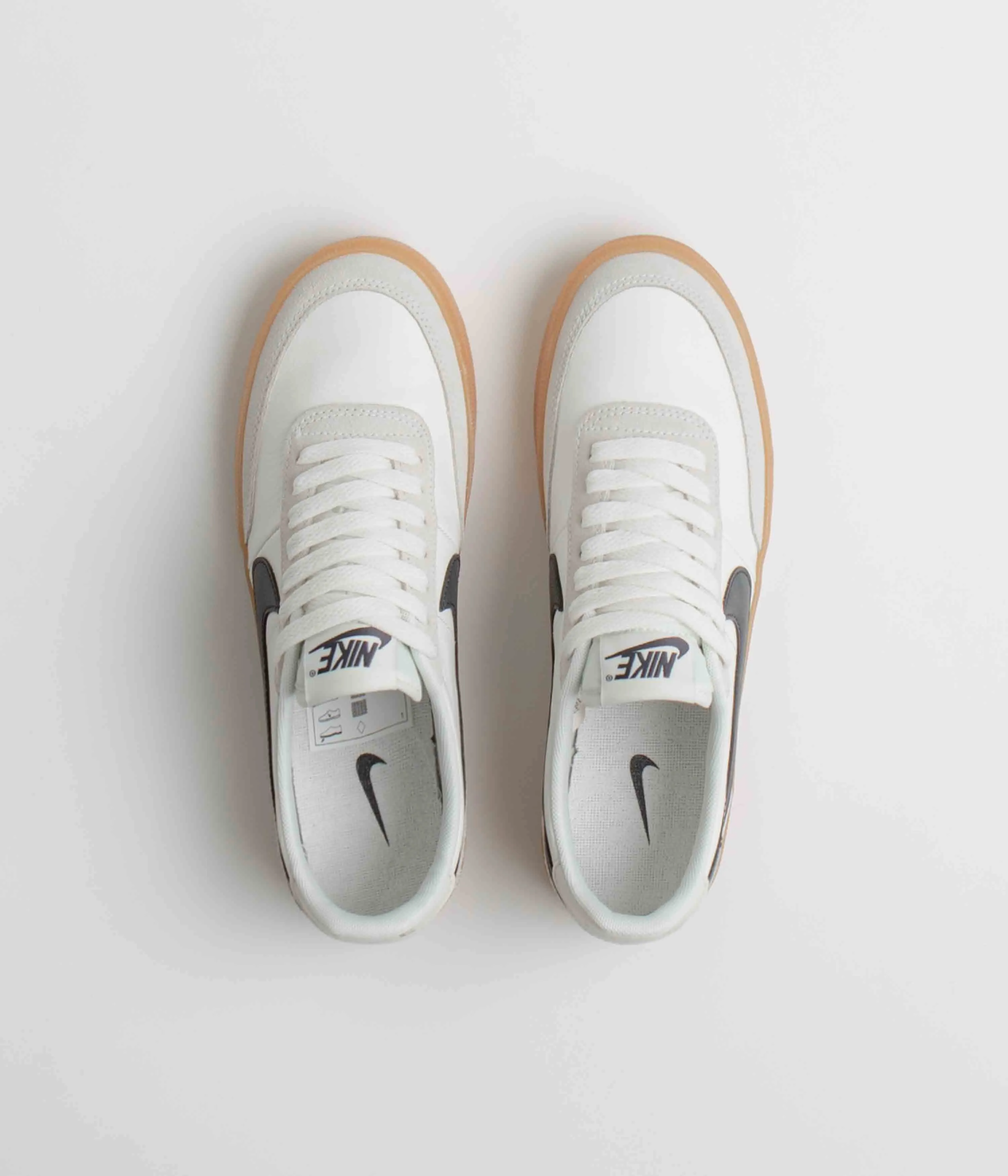 Nike Womens Killshot 2 Shoes - Sail / Oil Grey - Gum Yellow