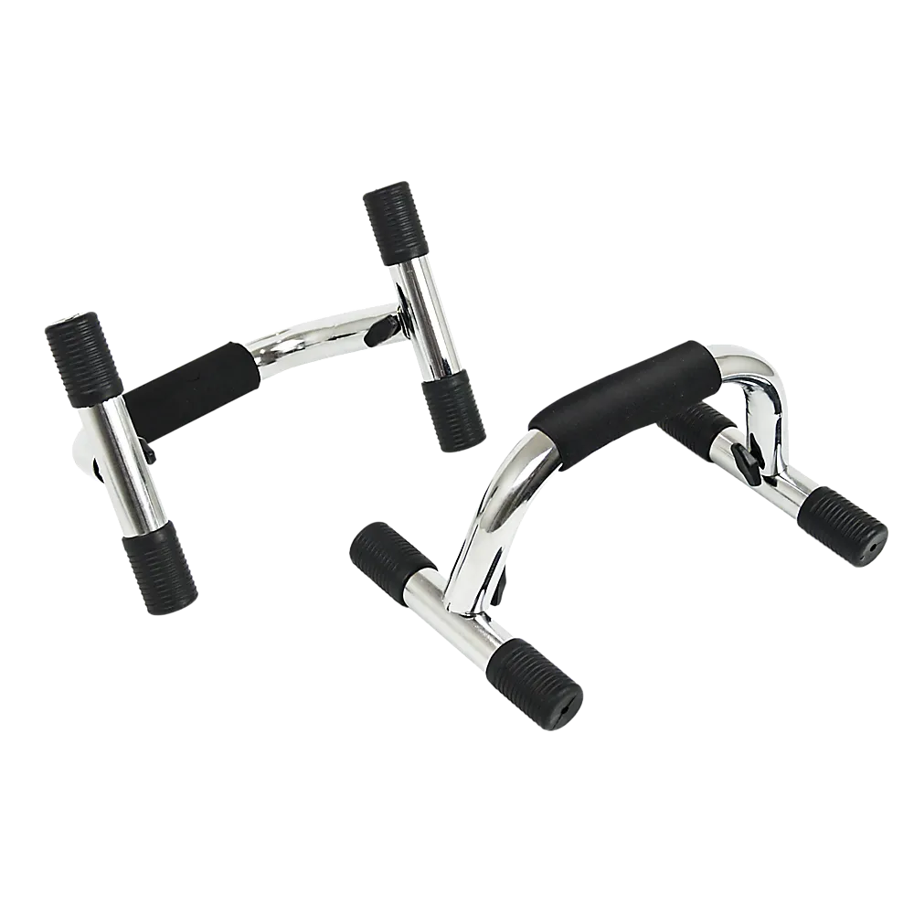 Non-Slip Steel Push Up Bar Stand Set with Foam Handles