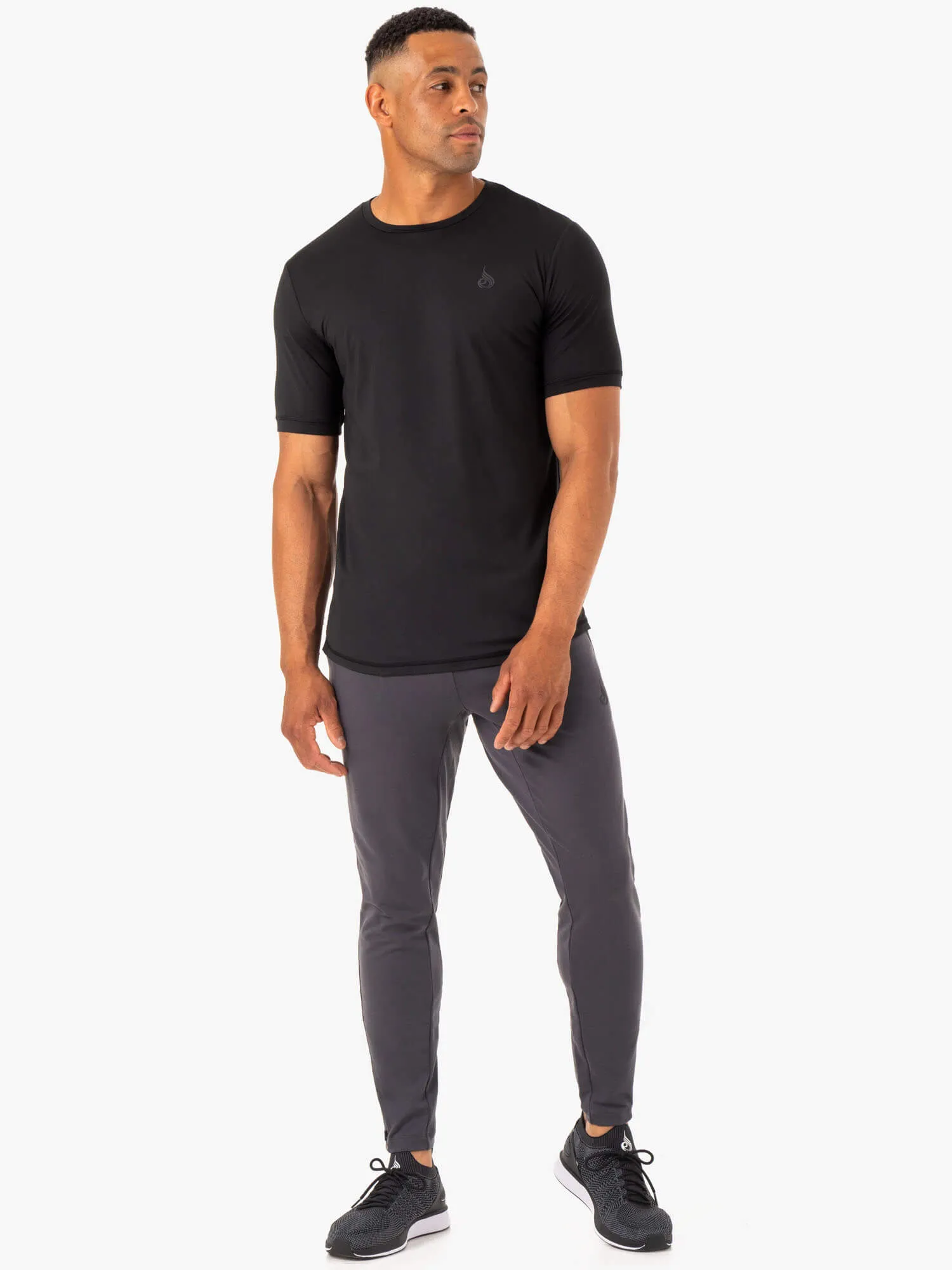 Optimal Gym Track Pant - Charcoal