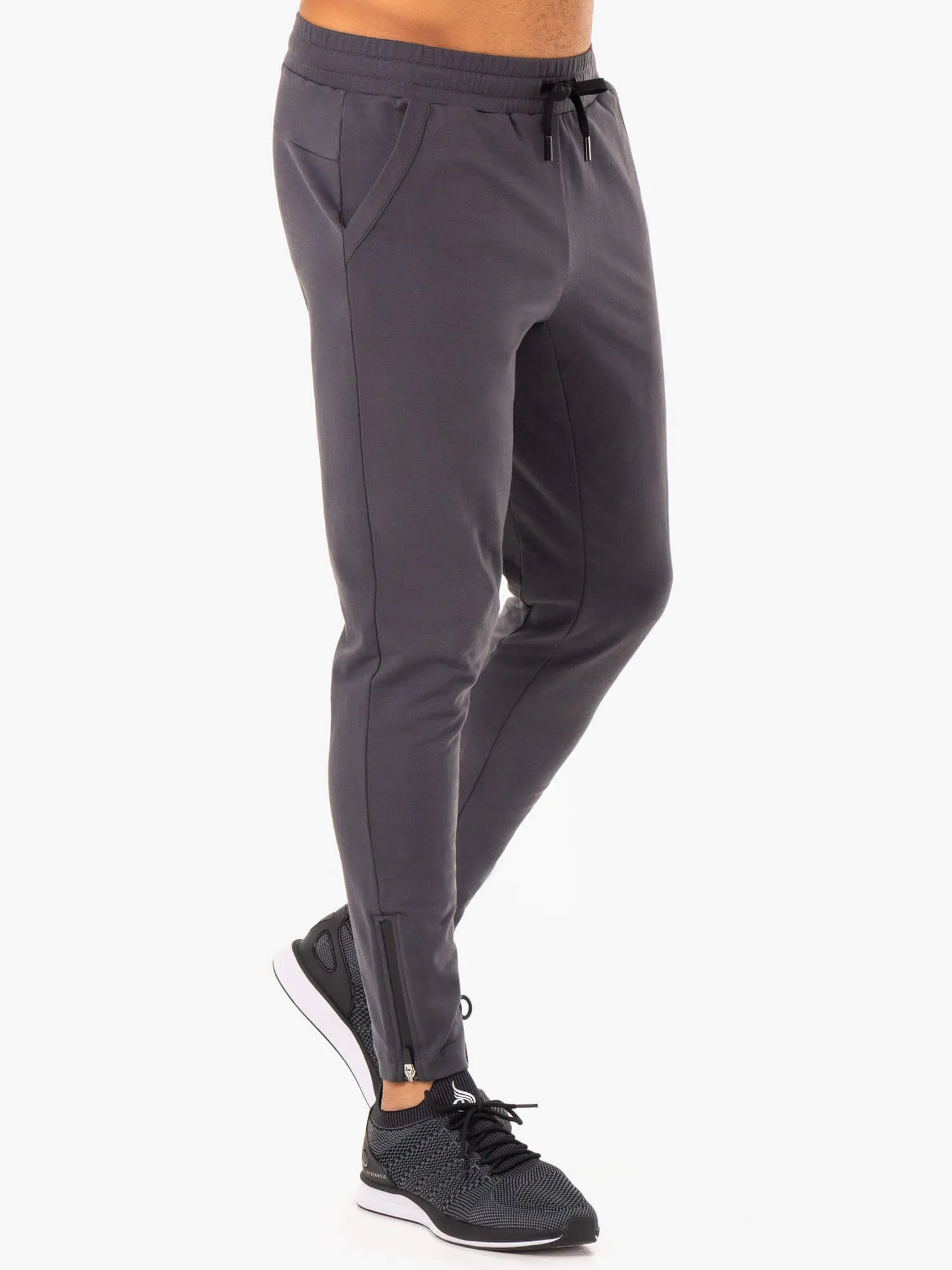 Optimal Gym Track Pant - Charcoal