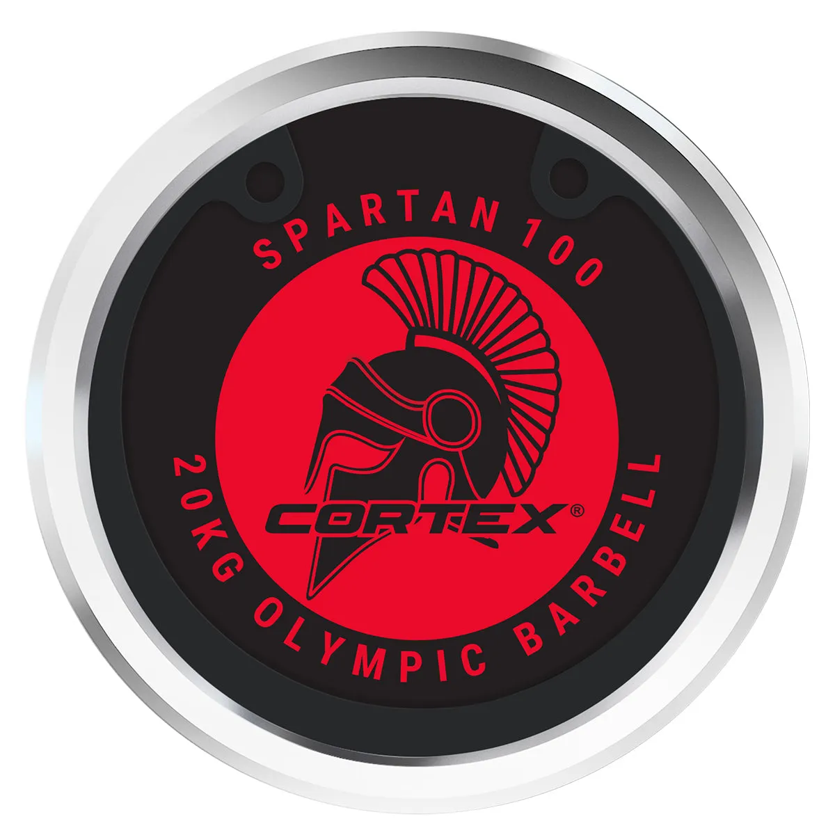 Precise Knurling 7ft 20kg Olympic Barbell, 700lb Rating Cortex