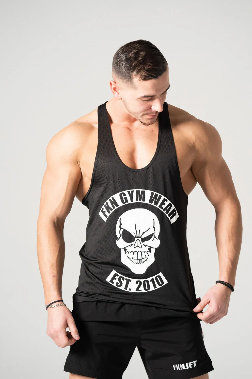 Predator | Men's Gym Stringer | Black