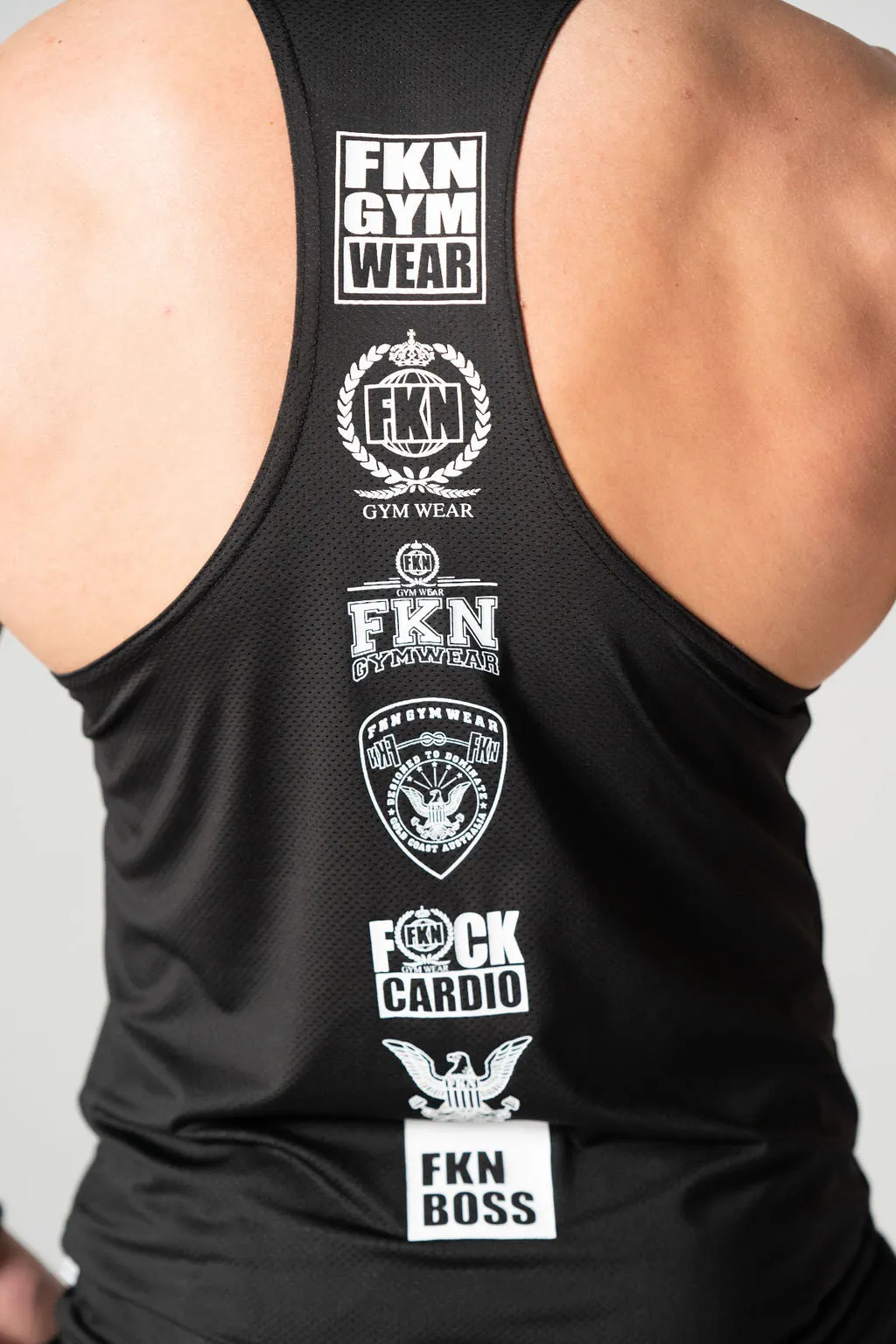 Predator | Men's Gym Stringer | Black