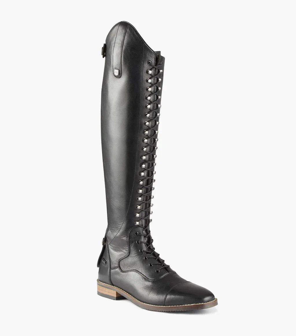 Premier Equine Maurizia Ladies Lace Front Tall Leather Riding Boot