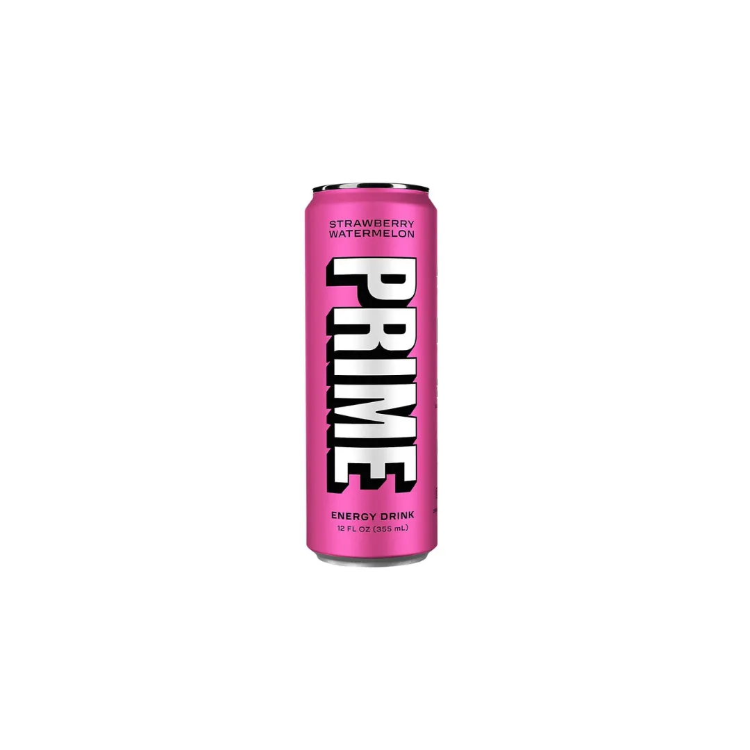 Prime Drink Strawberry Watermelon 330ml – Electrolyte Sports Drink, Low-Calorie Hydration