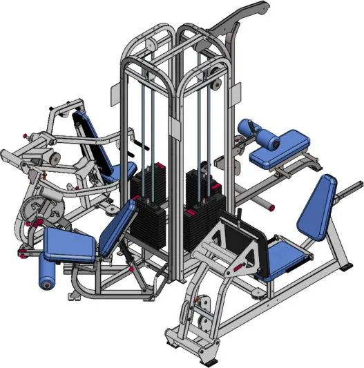 Promaxima P-235-2 4 Stack Multi-Gym