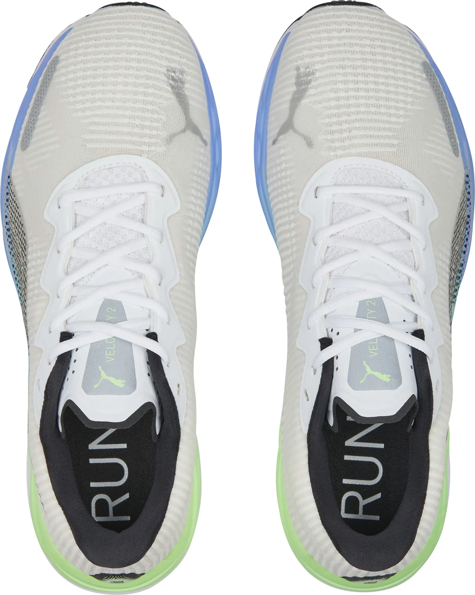 Puma Velocity Nitro 2 Fade Mens Running Shoes - White